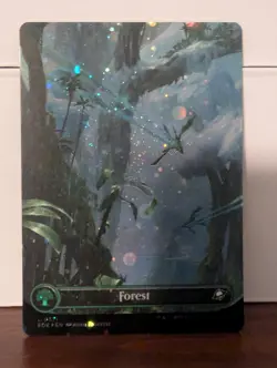 Forest (490) (Borderless) (Galaxy Foil) Edge Of Eternities - Image 1