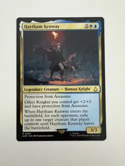 Haytham Kenway MTG Magic the Gathering Card NM Near Mint ACR - Image 1