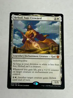 Heliod, Sun-Crowned Mythic Regular MTG Theros Beyond Death #18 NM - Image 1