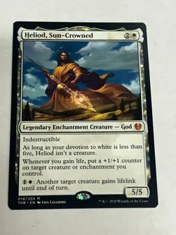 Heliod, Sun-Crowned Mythic Regular MTG Theros Beyond Death #18 NM - Image 1