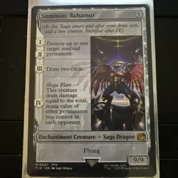 Summon: Bahamut Magic: The Gathering Final Fantasy M 0001 - Image 1