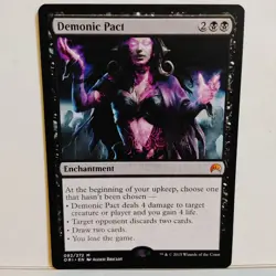 DEMONIC PACT --- MTG -- MAGIC ORIGINS --- NM - Image 1
