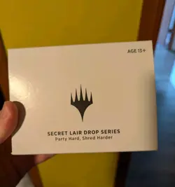 MTG Secret Lair ~ Party Hard Shred Harder ~ Sealed and In Hand! - Image 1