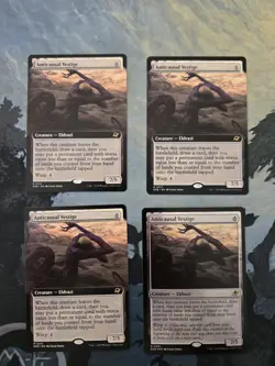 MTG EOE Anticausal Vestige Playset x4 NM (3 Extended, 1 Foil) - Image 1