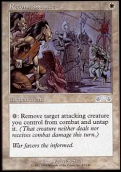 Reconnaissance - Exodus #17/143 MTG Magic The Gathering - Image 1