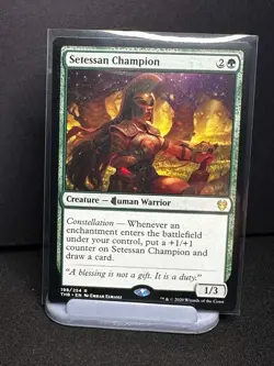 MTG - SETESSAN CHAMPION - Theros Beyond Death (R) 198/254 - Image 1