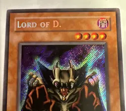 Yu-Gi-Oh! TCG Lord of D. BPT-004 Limited Secret Rare LP - Image 2