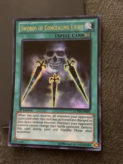YuGiOh! Swords of Concealing Light LCYW-EN281 Ultra Rare 1st Edition NM - Image 2