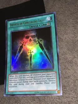 YuGiOh! Swords of Concealing Light LCYW-EN281 Ultra Rare 1st Edition NM - Image 3
