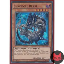 Yugioh Shaddoll Beast AP06-EN008 Super Rare NM - Image 1