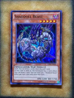 Yugioh Shaddoll Beast AP06-EN008 Super Rare NM - Image 1