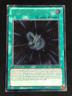 YUGIOH RANK-UP MAGIC ASTRAL FORCE JOTL-EN059 1ST ULTIMATE PLAY/ EDGEWEAR ITALIAN - Image 1