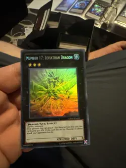 Number 17: Leviathan Dragon (Ghost Rare) GENF-EN039 Generation Force Unlimited| - Image 1