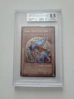 YuGiOh Dark Magician Girl MFC-000 Secret Rare Unlimited BGS 8.5 - Image 1
