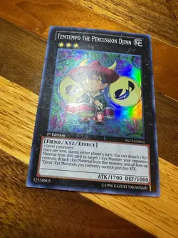 Temtempo the Percussion Djinn YS12-EN041 1st Edition Super Rare PL + BONUS - Image 1