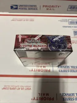 YUGIOH! Cosmo Blazer 1st Edition Booster Box Sealed - Image 5