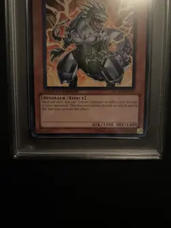 PSA 10 GEM MINT Super Conductor Tyranno WCPP-EN017 Rare Yugioh - Image 3