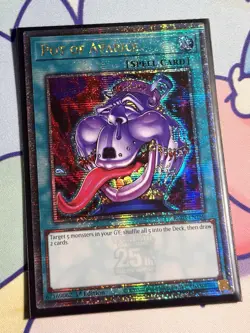 Yu-Gi-Oh - Pot of Avarice - RA03-EN160 - Quarter Century Secret - 1st NM - Image 1