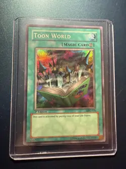 Yu-Gi-Oh! TCG Toon World MRL-076 Magic Ruler 1st Edition LP - Image 1