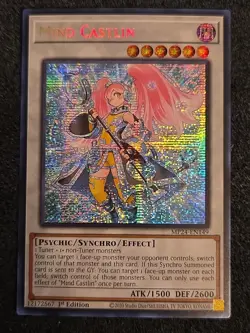 x1 Mind Castlin - MP24-EN149 - Prismatic Secret Rare - 1st Edition Yu-Gi-Oh! M/N - Image 1