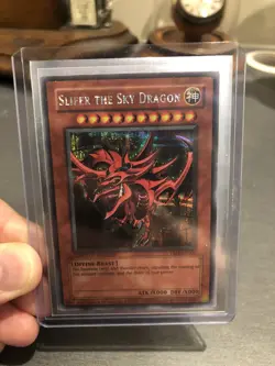 Slifer The Sky Dragon YMA-EN001 Yu-Gi-Oh! TCG Card NM Secret Rare Promo - Image 1