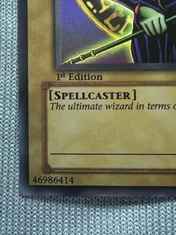 Yugioh Dark Magician LOB-005 Ultra Rare 1st Edition Asian English AE - Image 2