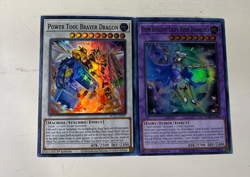 Yugioh Power Tool Braver Dragon & Gem-Knight Lady Rose Diamond POTE-EN097/044 NM - Image 2