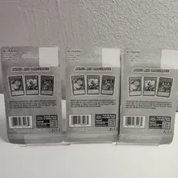 (3) Konami Yu-Gi-Oh! TCG: Blazing Vortex 1st Edition Sealed Blister Packs Lot - Image 2