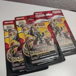 (3) Konami Yu-Gi-Oh! TCG: Blazing Vortex 1st Edition Sealed Blister Packs Lot - Image 3