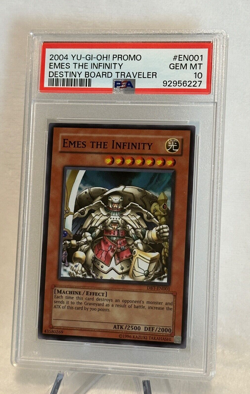 Yugioh Emes the Infinity DBT-EN001 Super Rare Destiny Board Traveler PSA-10 - Image 2