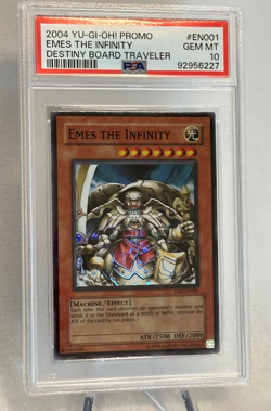 Yugioh Emes the Infinity DBT-EN001 Super Rare Destiny Board Traveler PSA-10 - Image 3