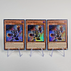 YuGiOh! Motor Frenzy (DIFO-EN092) 1st Edition Super Rare (NEAR MINT) (3X) - Image 1
