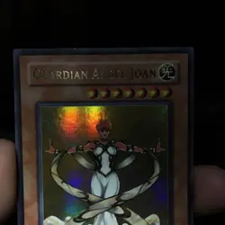 Yugioh Guardian Angel Joan Invasion of Chaos 1st Edition Ultra Rare IOC-087 LP - Image 2