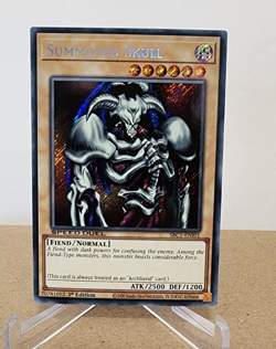 Yu-Gi-Oh! Speed Duel Summoned Skull SBC1-ENI01 Secret Rare 1st ED (LP) - Image 1