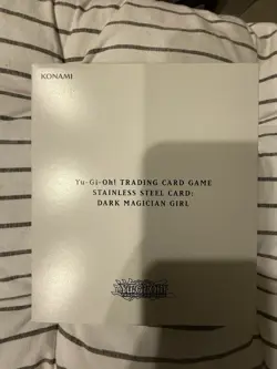 Yu-Gi-Oh! Stainless Steel Dark Magician Girl SDCC - Image 1