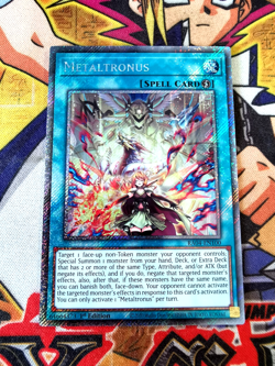 Metaltronus ra04-en100 (NEW) Platinum-Secret Yu-Gi-Oh - Image 1