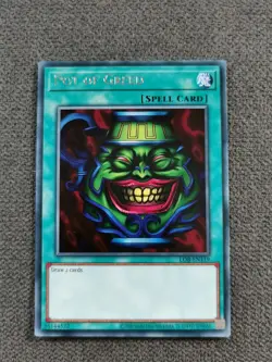 Yu-Gi-Oh Pot Of Greed LOB-EN119 Rare Unlimited (25th) - Image 1