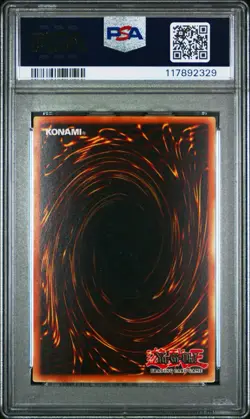 2002 Yu-Gi-Oh! Graceful Dice Eternal Duelist Soul EDS Secret Rare PSA 7 - Image 2