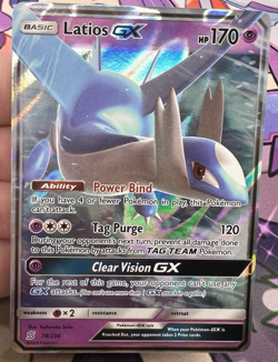 Latios GX 78/236 Sun + Moon Pokemon Trading Card Game 🌺 - Image 1