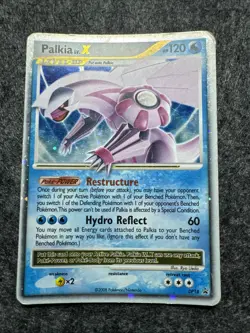 Palkia Lv X DP18 Holo Black Star Diamond & Pearl Promos Pokemon Card 2008 LP - Image 1