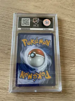 Pokemon Card TCG Charizard Ex 215/197 Obsidian flames Graded ACE 9 MINT - Image 2