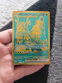 Wo-Chien EX 240/091 Paldean Fates Hyper Rare Pokemon TCG Card - Image 1