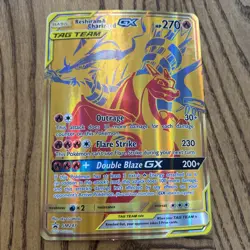 Reshiram & Charizard GX SM247 Black Star Promo Pokemon **PROMOTIONAL CARD** - Image 1
