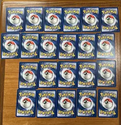 Team Rocket near Complete Common Set all 22 Pokemon cards no trainers. - Image 2