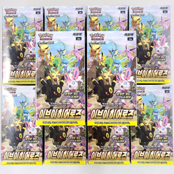 Eevee Heroes 10 BOXES + Packs EXPRESS Pokemon TCG Cards Booster Sealed Korean - Image 1