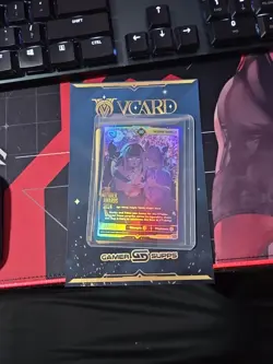 Gamer Supps VCard Vtuber Awards 2024 Promo Card 001 - Womp Snack - FULL ART 10 - Image 2