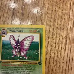 Venomoth 29/64 1st Edition Non Holo Jungle Pokemon Card - Image 3