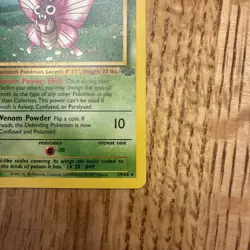 Venomoth 29/64 1st Edition Non Holo Jungle Pokemon Card - Image 4