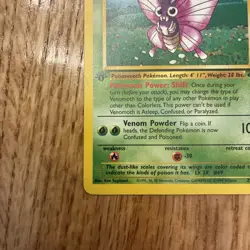 Venomoth 29/64 1st Edition Non Holo Jungle Pokemon Card - Image 5