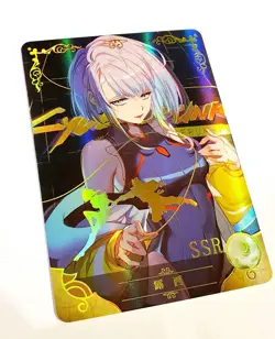 Goddess Story Waifu Card TCG| Lucy - Cyberpunk Edgerunners | SSR | NS-2M09SSR-17 - Image 1